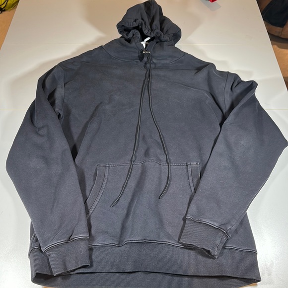 Men’s Zanerobe Lowgo Hood Sweatshirt Black sz M - Picture 1 of 6